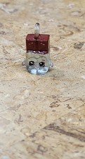 ​Shopkins Season 5 Ultra Rare Cheeky Chocolate Translucent Clear Charm Figure picture