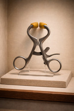 Medical Mouth Gag Surgical Instrument Stainless Steel Display Piece Vintage picture