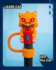 Dutch Bros Leo The Cat Straw Topper / Charm September 29 2026 picture