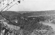 F41/ Fort ancient Ohio RPPC Postcard 1948 Native American Indian Lookout picture