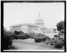 Washington DC Capitol 1901 U.S. Capitol Building Government Facilities picture