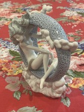 Lladro #1438 Full Moon Nude Girl Figurine Perfect Condition picture