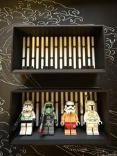 LEGO Minifigure Display Star Wars Themed (Figures Not Included) Lot of 2 picture