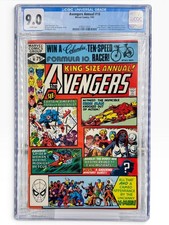 Avengers Annual #10 CGC 9.0 Marvel Comics 1981 First Appearance Of Rogue picture