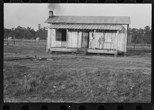 Photo:Unidentified House 1935-1942 Rural Farm Cabin FSA picture