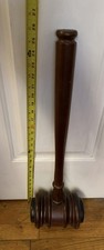 Vintage Think Big NYC Giant 27” Wood Gavel Novelty. Heavy  picture