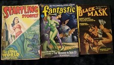 Startling Stories, Fantastic Adventures?, Black Mask , Pulp Magazines picture