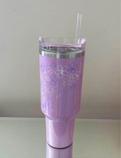 New Stanley X Starbucks Limited Ed. Lavender Sakura 40oz Tumbler Flowstate H2.0 picture