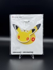 Pokemon Center 30th Celebration Pikachu Ornament Sealed Exclusive picture