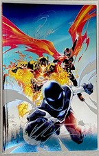 Super Massive 1 2022 Virgin Foil Variant Signed By  Capullo Higgins Parrot W/COA picture