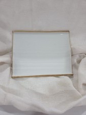 Vintage Rectangular Ceramic Trinket Dish with Gold Trim 5.5 X 4.5