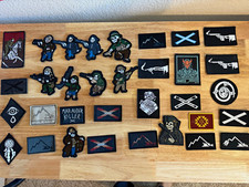 Task force doomer patch lot. 33 items BCS, TFD, Patch panel, IR,  picture