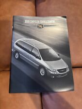 2000 Chrysler Town & Country van minivan LX Limited sales brochure literature picture