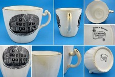 John G Whittier Amesbury MA Residence Souvenir Cup G Cammett England Antique picture