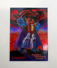 2026 Upper Deck Transformers 40th Anniversary Red Starscream /1986 picture