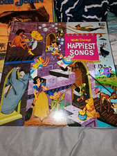 Disneyland Records Walt Disney’s Happiest Songs LP Vinyl Record (1967) picture