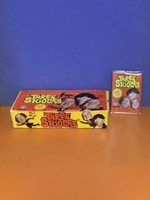 1966 FLEER “THREE STOOGES” WAX BOX & WAX PACK + 9 BONUS CARDS picture