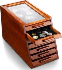 Pocket Knife Display Case Glass Top Display Case Holder Tool Storage Cabinet wit picture