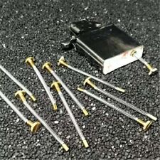USA 10Pcs Lighter Replacement Repair Kit Flints Screw Spring &Base Plate Lighter picture