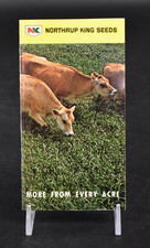 VTG 1968-70 Northrup King Seed Corn Crop Farming Memo Notebook Unused picture