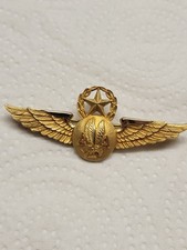 VTG AMERICAN AIRLINES 1/20th 10K GF SENIOR CREW WINGS 40s 50's AA LOGO HTF picture