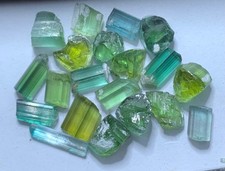 Natural Beautiful Facet Rough tourmaline lot from Afghan  Weight 52 cts   picture
