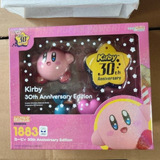 Nendoroid 1883 Kirby 30th Anniversary Ver Anime Figure Set Extra Face Parts picture