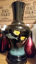 Vietnamese Lacquer very large thanh le jewelry dolphin and fish vase picture