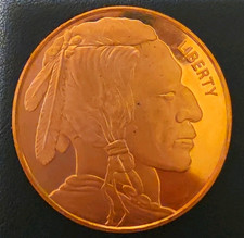 Mixed Lot of 50 .999 Fine Copper  Rounds Random  picture