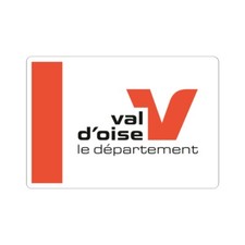 Flag of Val d'Oise France - STICKER Vinyl Kiss-Cut Decal picture