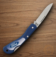 Case XX Ford Mini Folding Knife Satin Stainless Steel Blade Synthetic Handle picture