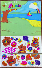 Sandylion Sticker Designs Vintage 1983 