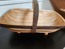 Vintage Thomas Smith Royal Sussex Trug Basket Herstmonceux England Garden picture