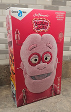 EXCLUSIVE FLOCKED General Mills Jim Henson's Franken Berry  Cereal Box picture