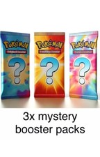 3x Pokemon Mystery Booster Packs picture