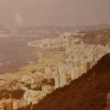HONG KONG Photo Vintage City Harbor Victoria Peak View Travel Tourist #4 picture