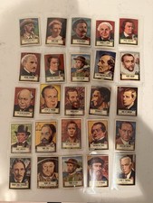 1952 Topps Look ’N See Lot of 25 Vintage Cards Historical Figures picture