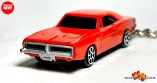 🎁RARE KEYCHAIN 1969~70 ORANGE DODGE CHARGER R/T CUSTOM Ltd EDITION GREAT GIFT🎁 picture