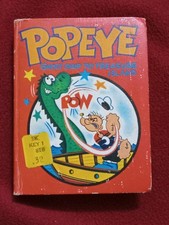Vintage 1967 Popeye Ghost Ship To Treasure Island,Big Little Book picture