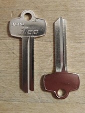 LOT OF 10 ILCO NICKEL SILVER FITS BEST KEY BLANKS FOR 