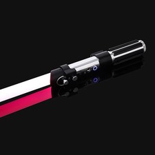 Full Metal RGB Darth Vader Inspired Star Wars Lightsaber Dueling Sound 16 Colors picture