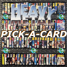 1991 COMIC IMAGES HEAVY METAL MAGAZINE FANTASY ART PICK-A-CARD 1-90 OR WRAPPER picture