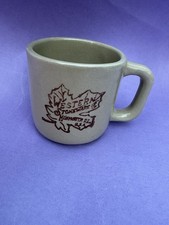Vintage Western Stoneware Co Monmouth IL Maple Leaf Logo Stoneware Mug picture