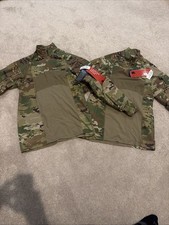 Massif Advanced 1/4 Zip Army Combat Shirt OCP Multicam Flame Resistant Large (2) picture