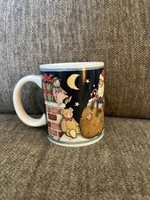 Vintage 1997 Susan Winget Certified International Santa Mug 1992 Art picture