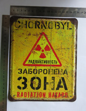 STALKER Warning sign - Chernobyl, Radiation, travel and passage prohibited picture