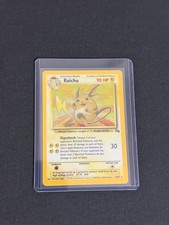 Wizards of the Coast Pokemon TCG Fossil Raichu 14/62 Holo Rare English 1999 picture