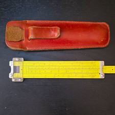 Pickett N600-ES Log Log Speed Rule Synchro Scale Slide Rule w/ Case picture