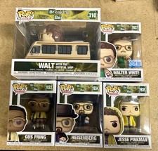 Funko Pop TV Gus Fring, Walter White Jesse Pinkman Breaking Bad 2026 Set Of 5 picture