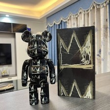 Bearbrick 400% Basquiat 8th Generation Crown 28cm Height Building Block Bear picture